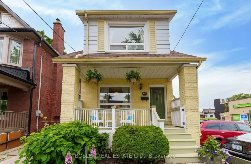 Sold: Lofty 3+1 Bedroom House in Danforth, Toronto (66 Amroth Ave)