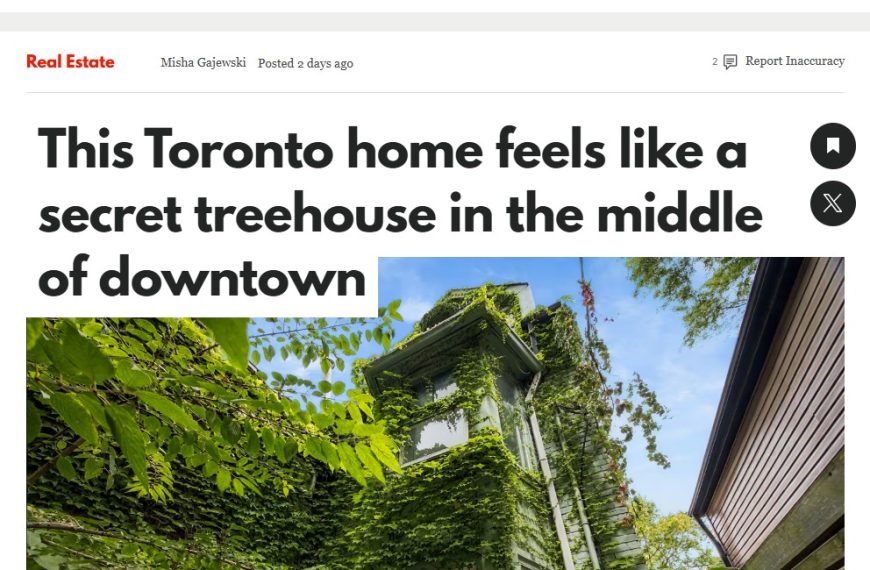 My New Listing Was Featured on BlogTO!